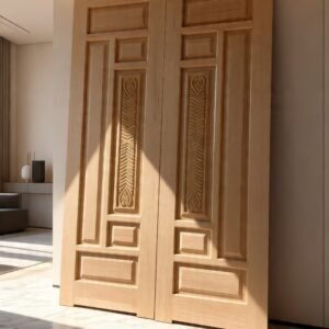 Pakistan Kail Wood Doors – Strong Natural Hardwood with Elegant Finish